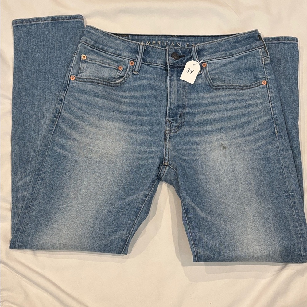 American Eagle Outfitters Airflex+Temp Tech Athletic Fit Jeans